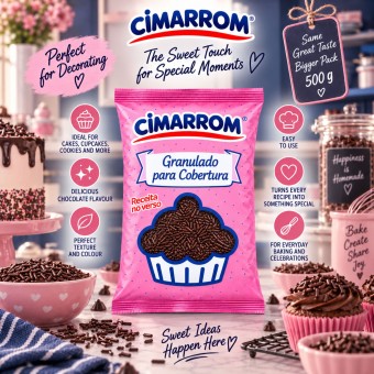 CIMARROM® Granulado de Chocolate 500gr