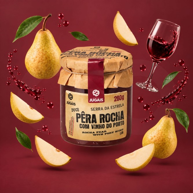 QUINTA DE JUGAIS® Mermelada de Pera Rocha y Vino de Oporto