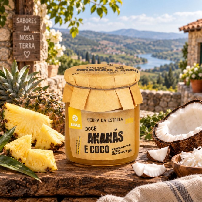 QUINTA DE JUGAIS� Ananas-Kokos-Konfit�re 280gr