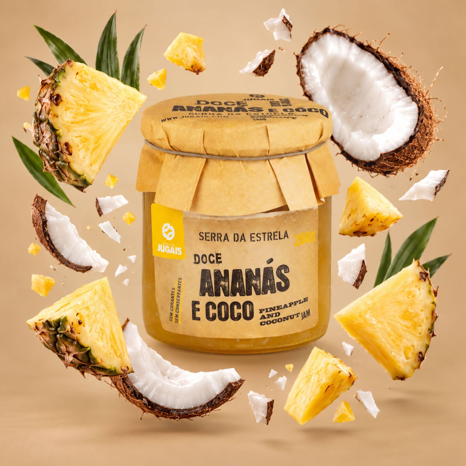 QUINTA DE JUGAIS® Ananas-Kokos-Konfitüre 280gr