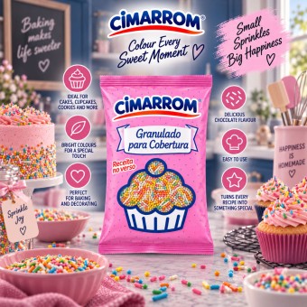 CIMARROM� Kolorowa Posypka Czekoladowa 500gr