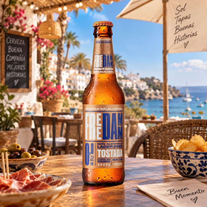 DAMM® Cerveza Sin Gluten 0,0% Alc. 250ml