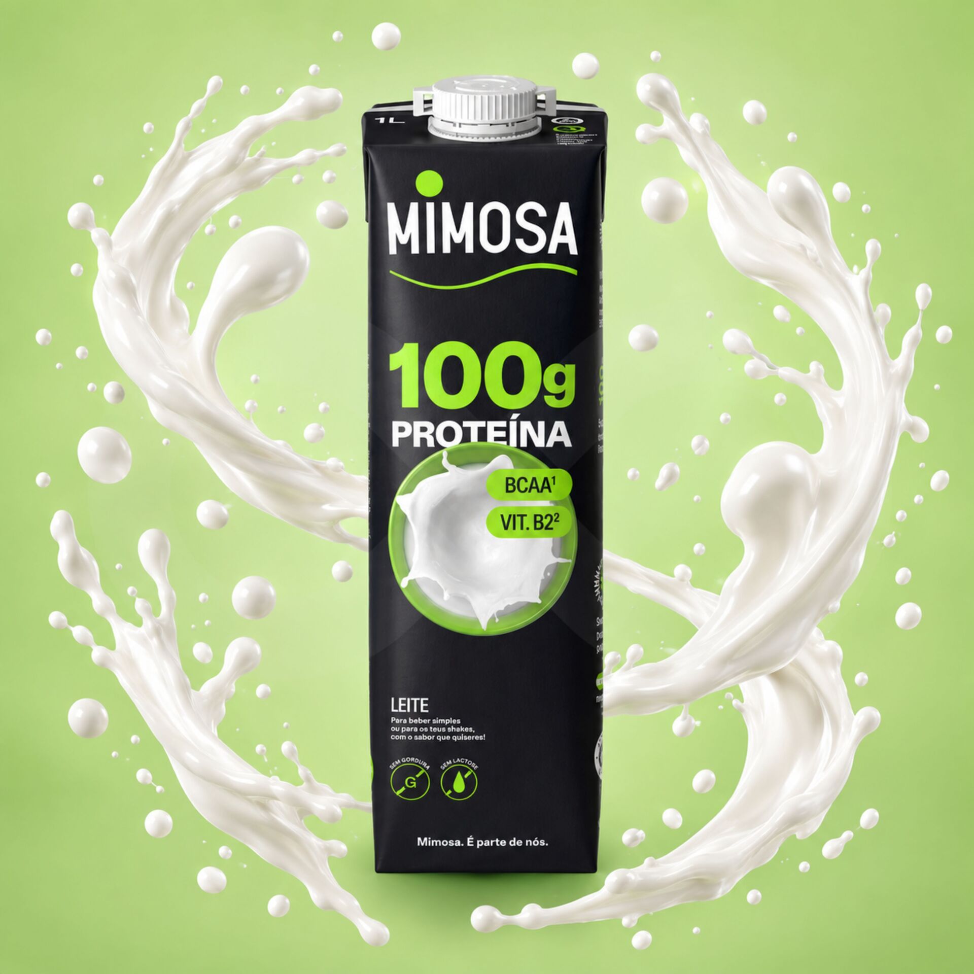 MIMOSA® Leche Desnatada con Proteínas 1L