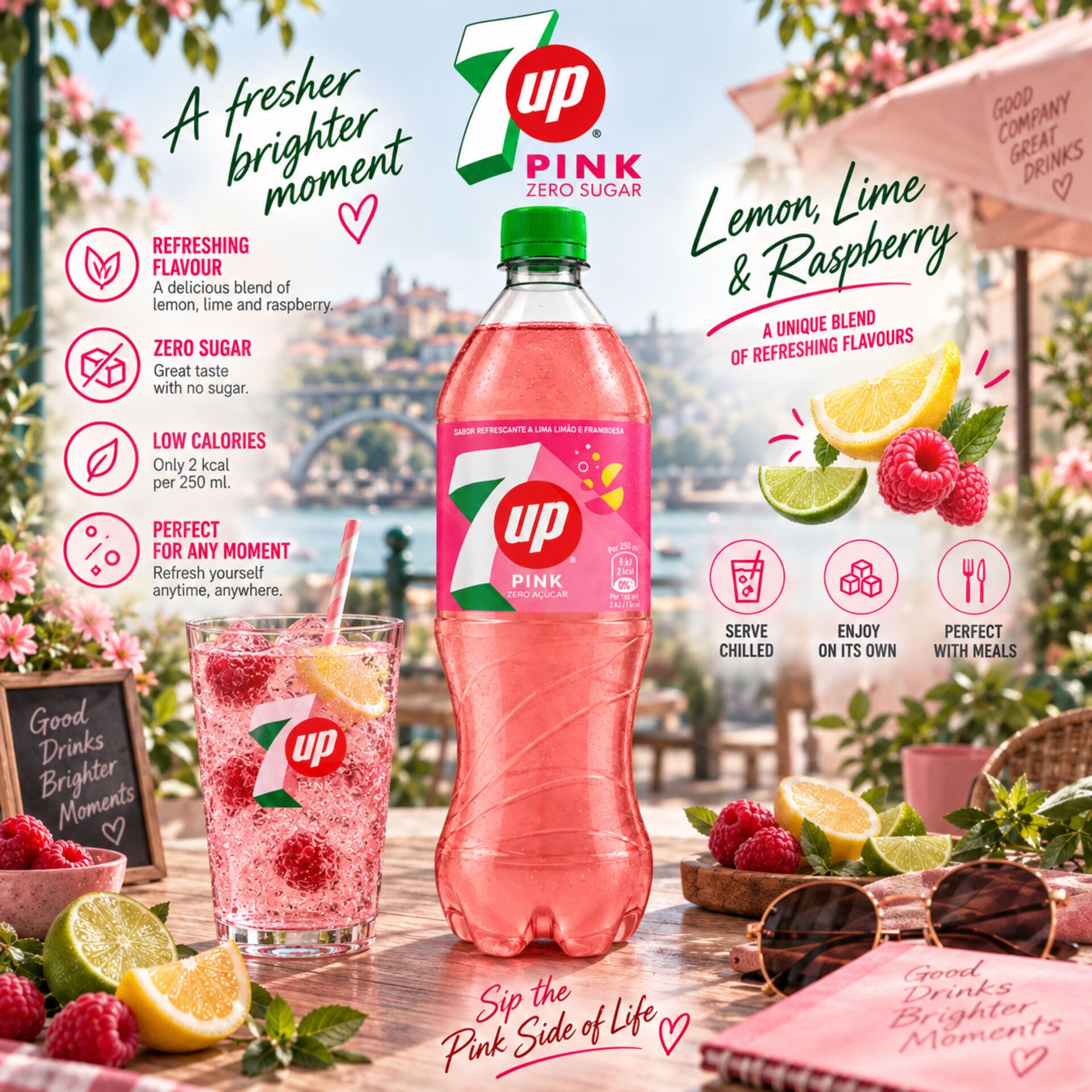 7UP® Pink 1L