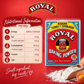 ROYALŪ Baking Powder 80gr