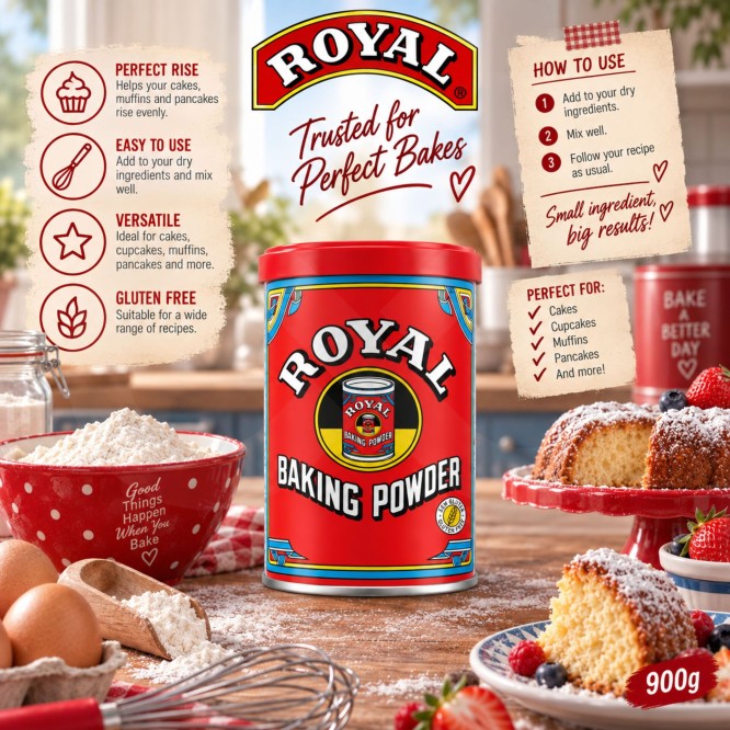 ROYAL® Backpulver 900gr