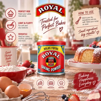 ROYALŪ Baking Powder 226g