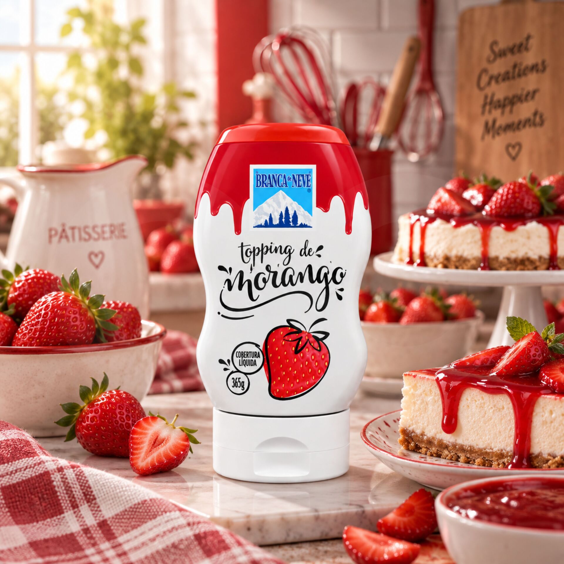 BRANCA DE NEVE® Topping de Fresa 380gr