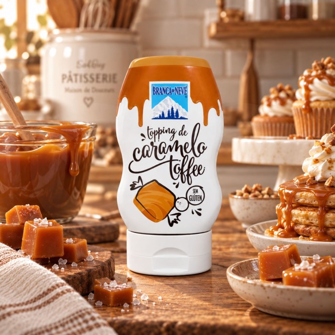 BRANCA DE NEVE® Topping de Caramelo Toffee 380gr