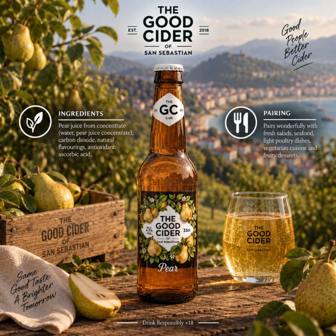 THE GOOD CIDER® Pera 330ml