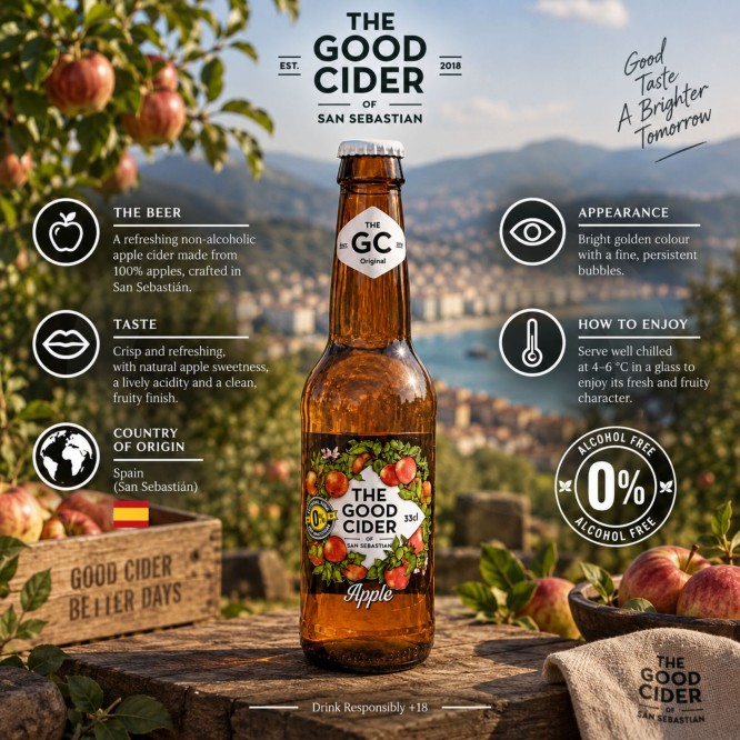 THE GOOD CIDER� Alcohol-Free 330ml