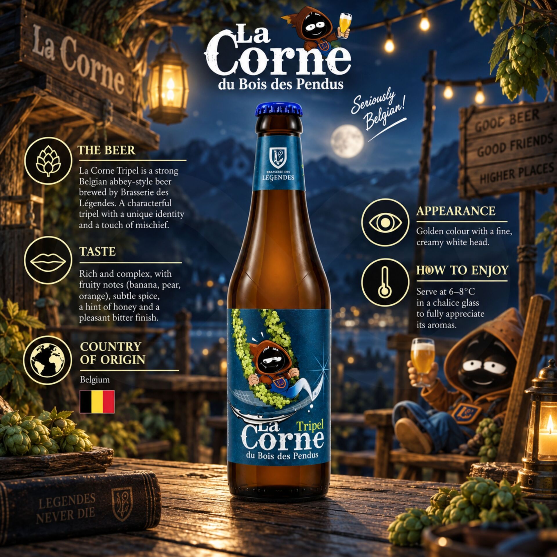 LA CORNE® Tripel 330ml