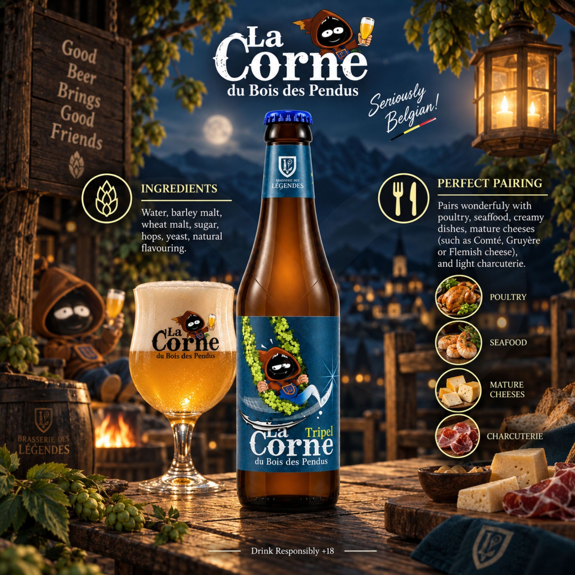 LA CORNE® Tripel 330ml
