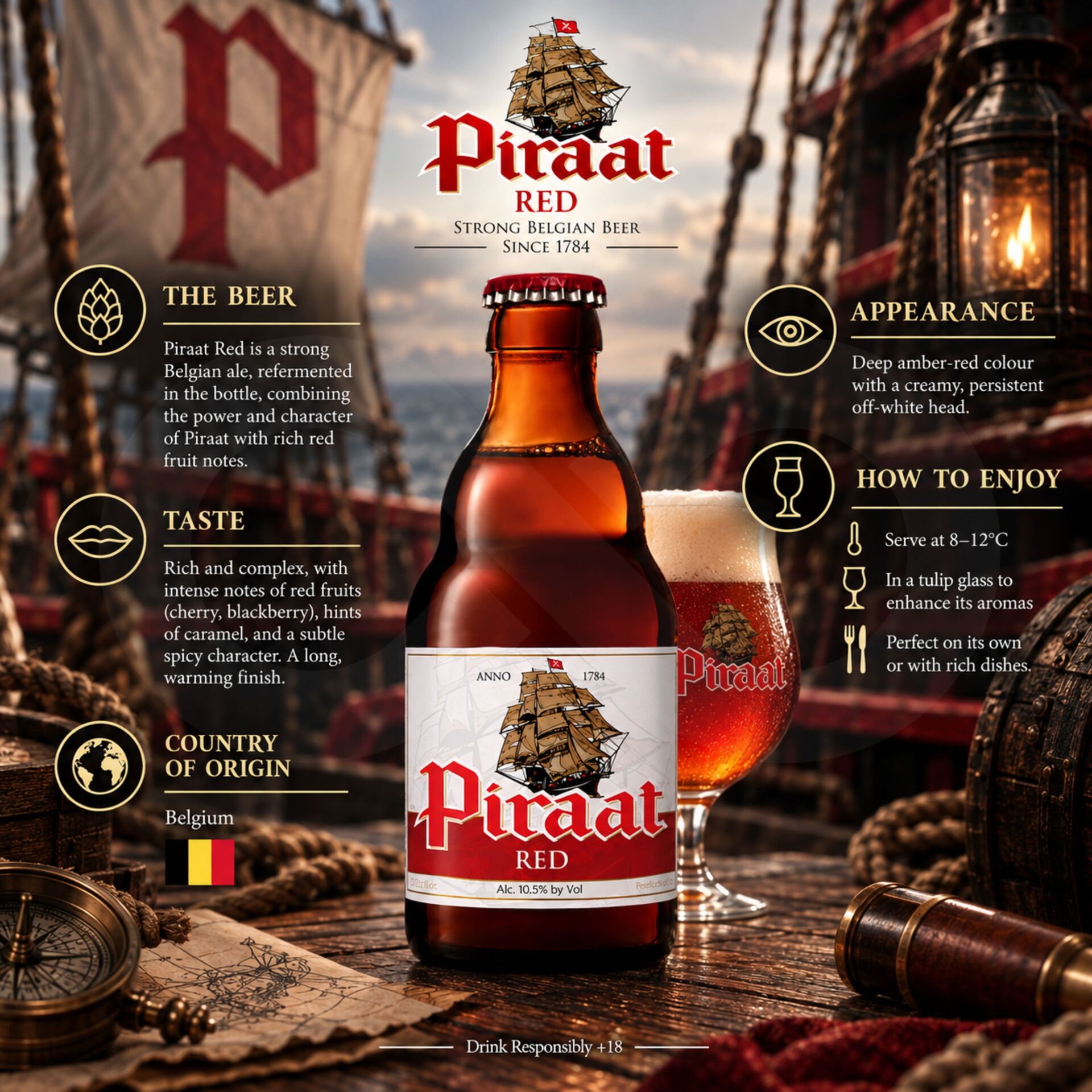 PIRAAT® Red 330ml