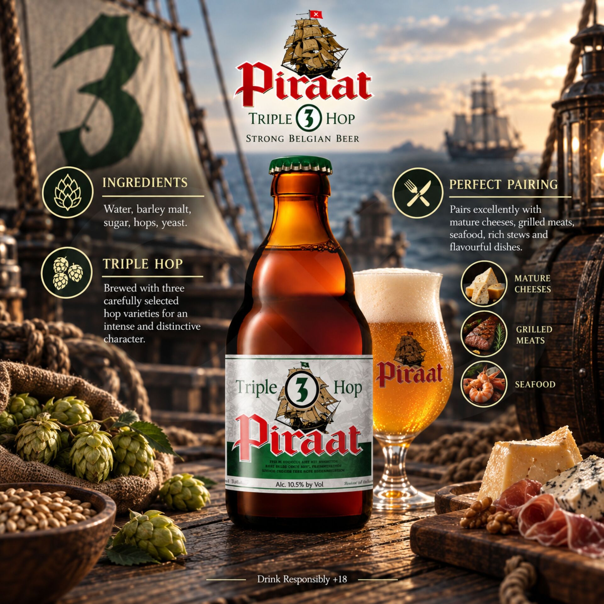 PIRAAT® Triple Hop 330ml