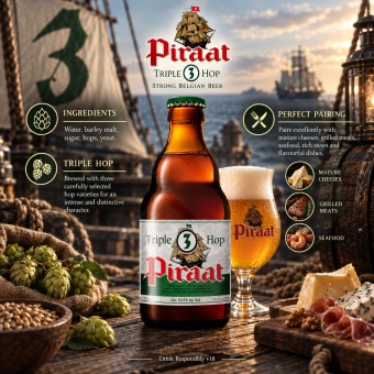 PIRAAT® Triple Hop 330ml
