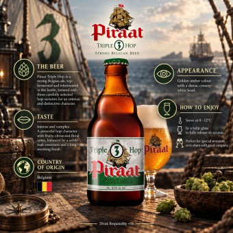 PIRAAT® Triple Hop 330ml