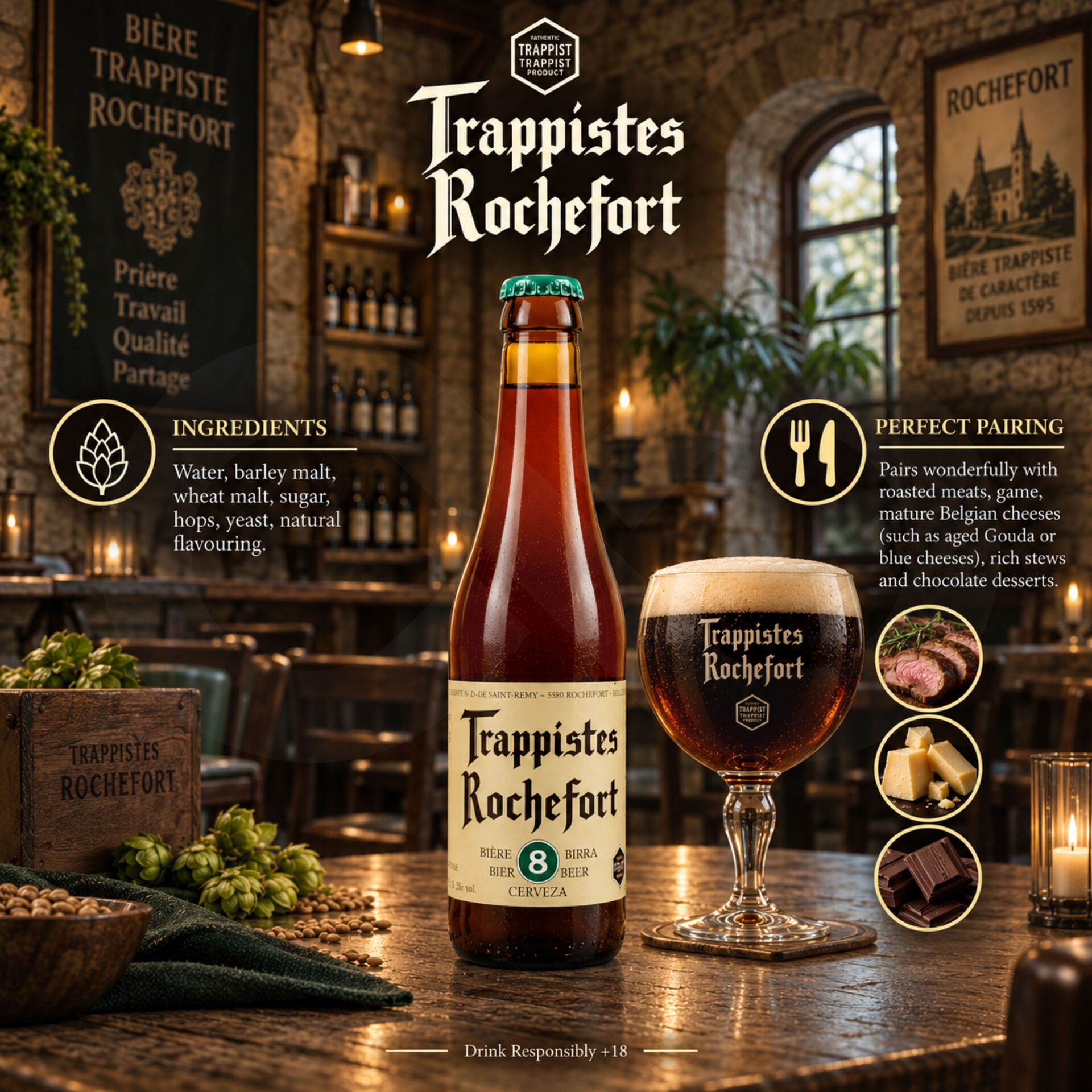 ROCHEFORT® 8º 330ml