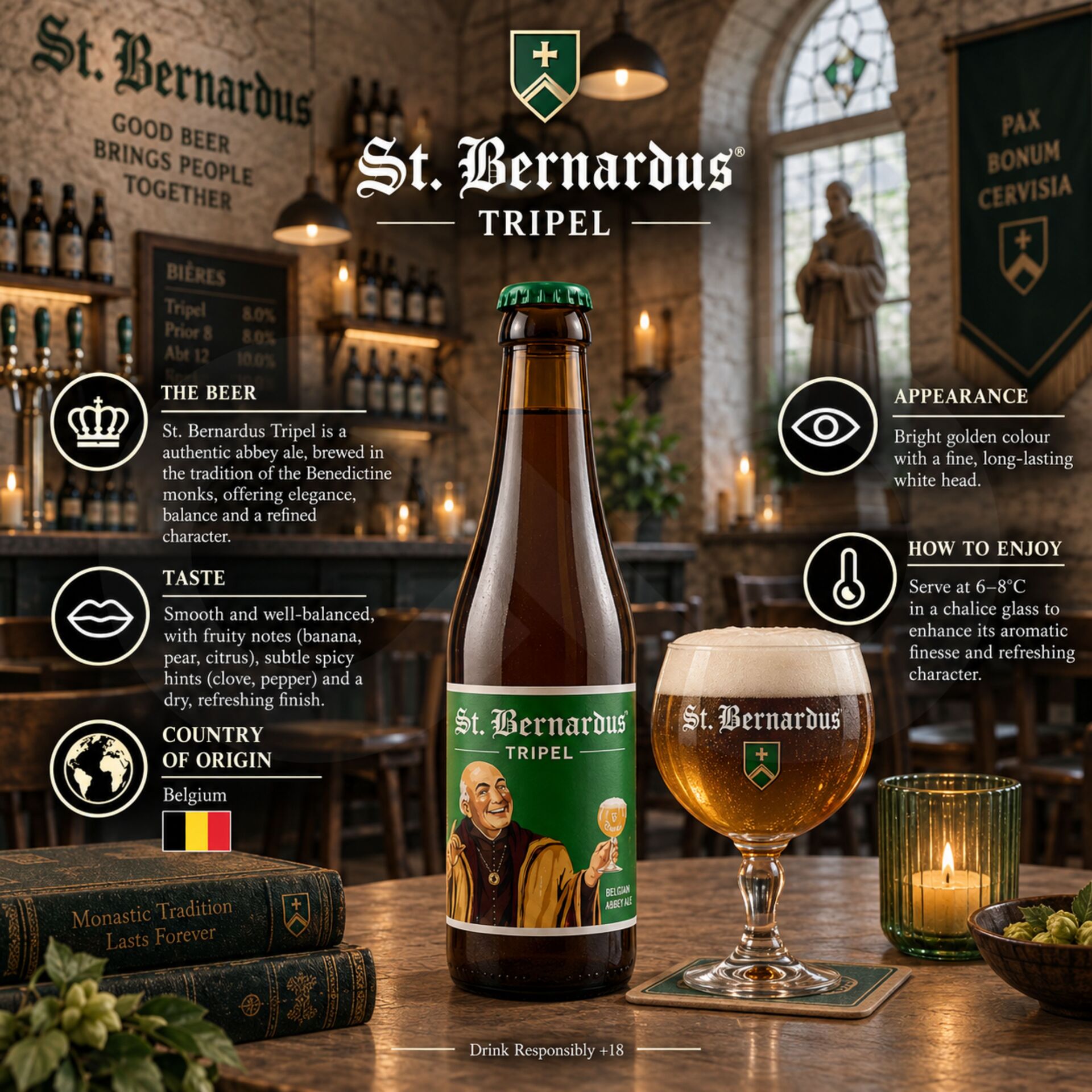 ST BERNARDUS® Tripel 330ml