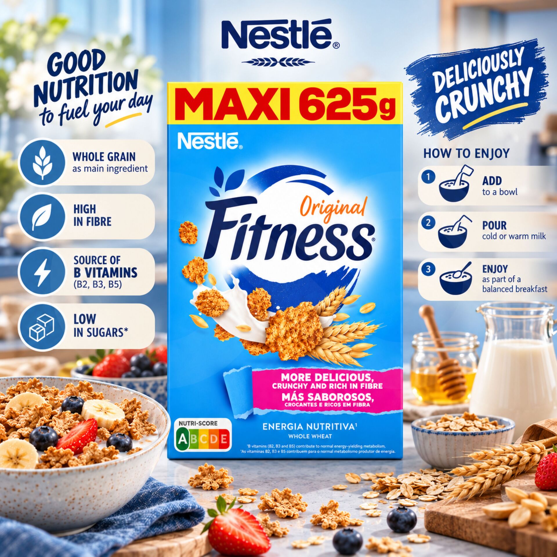 NESTLÉ® Fitness Original Maxi 625gr
