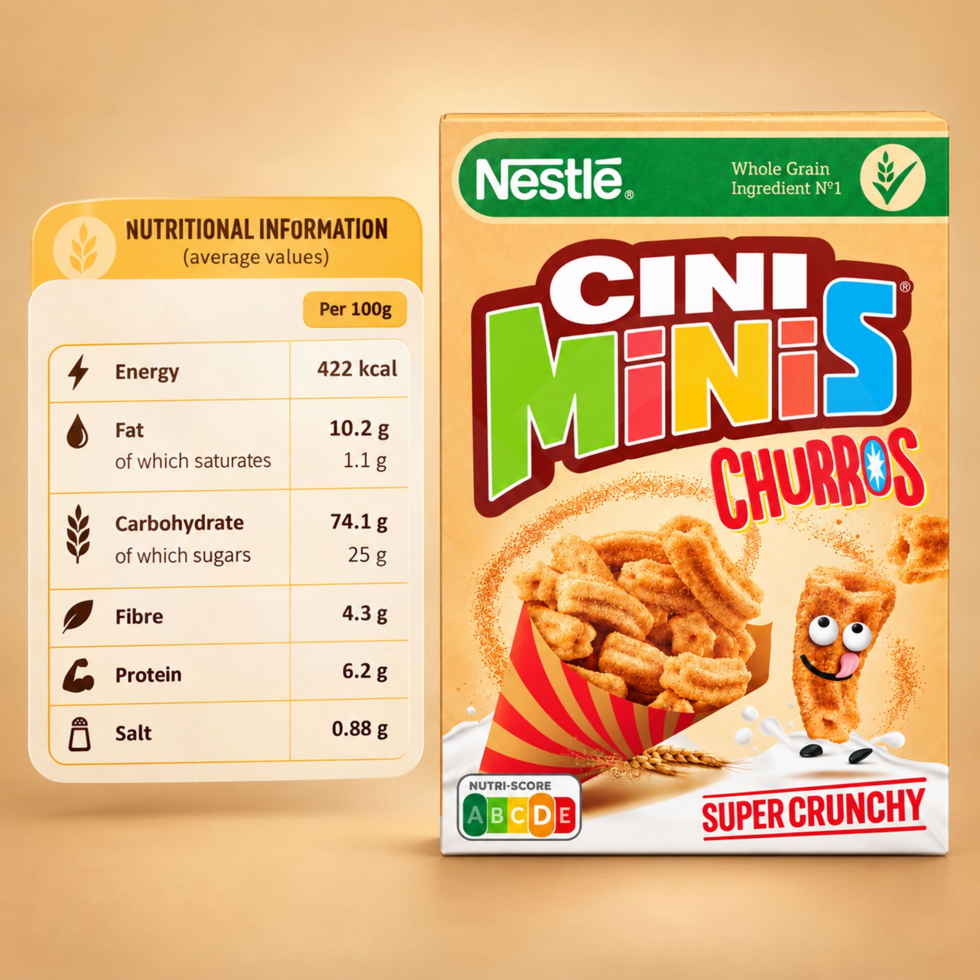 NESTLÉ® Cini Minis Churros 360gr