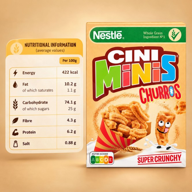 NESTLÉ® Cini Minis Churros 360gr