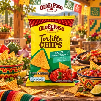 OLD EL PASO� Tortilla Nachips Fajita 185g