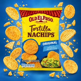 OLD EL PASO� Tortilla Nachips Original 185g