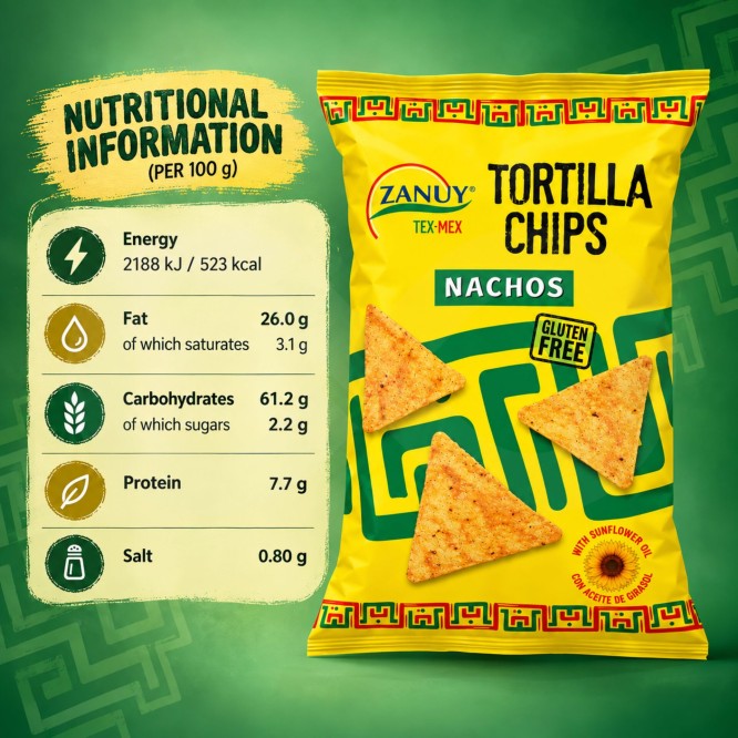 ZANUY® Tortilla Chips 454g