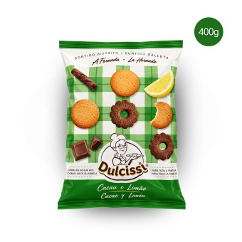 DULCISSI� Cocoa and Lemon Biscuits 400g