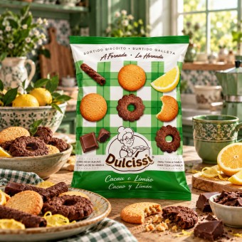 DULCISSI® Galletas de Cacao y Limón 400g