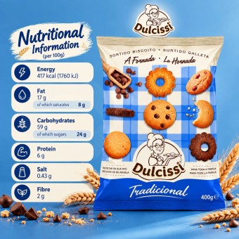 DULCISSI® Biscuit Traditionnel 400gr