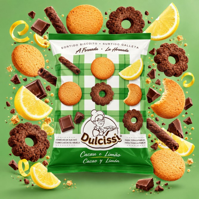 DULCISSI® Galletas de Cacao y Limón 400g