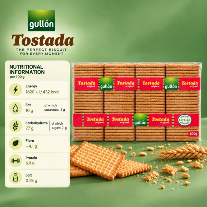 GULLÓN® Tostada 800g