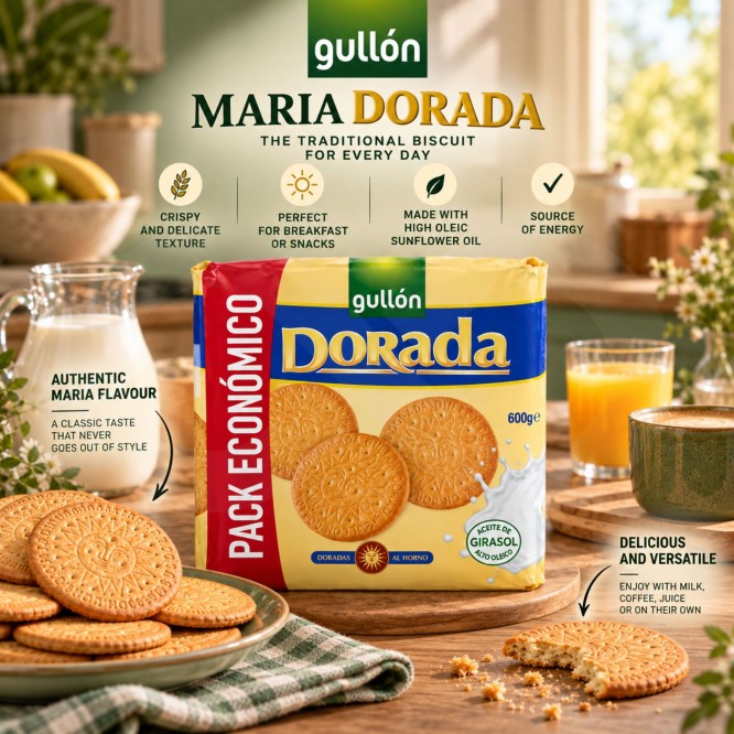 GULLÓN® Dorada 600g