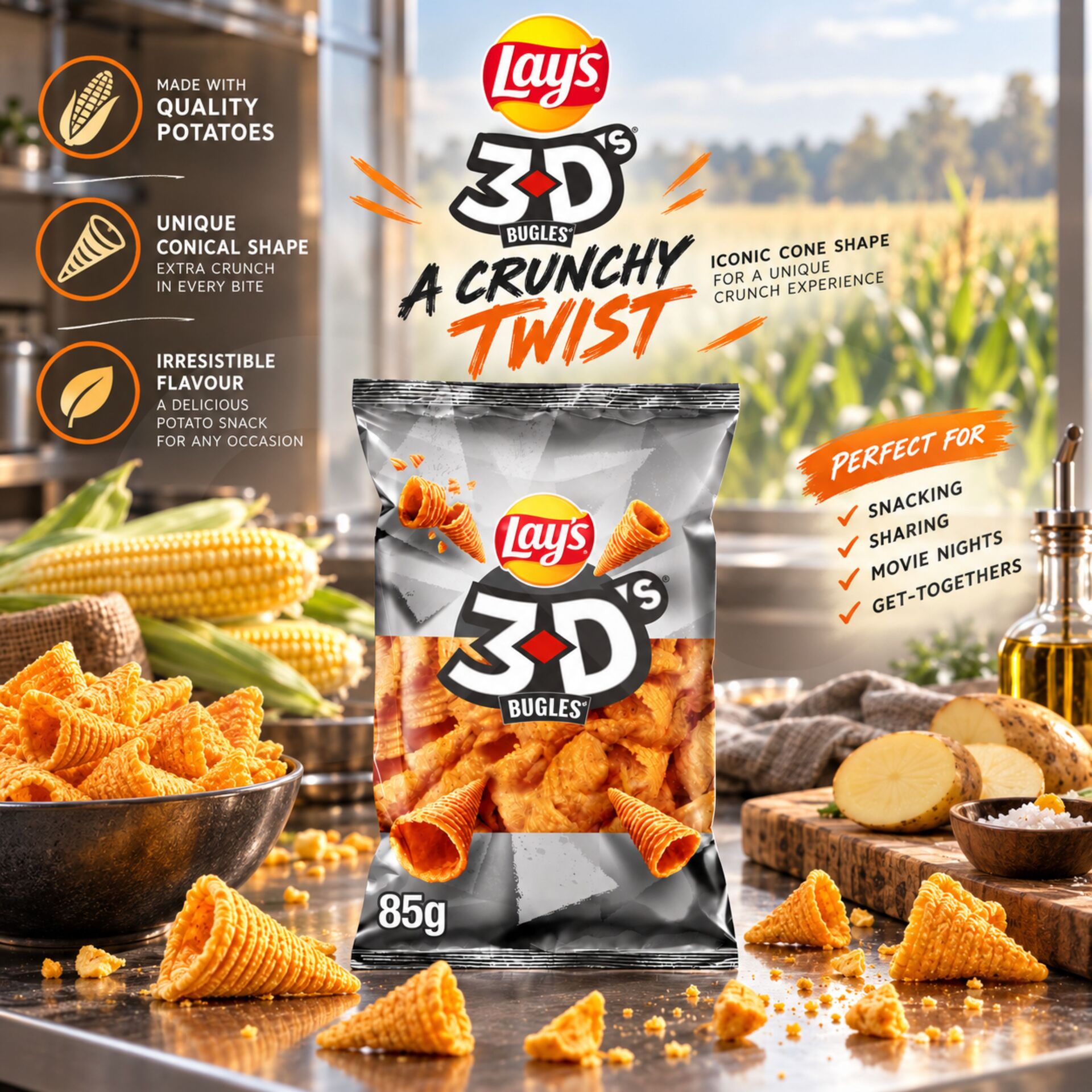 LAY’S® 3Ds Bugles 85g