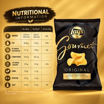 LAY’S® Gourmet Original 120g