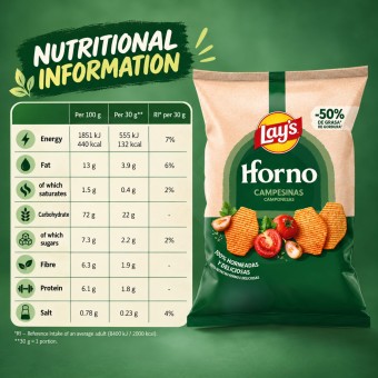 LAY�S� Horno Campesinas 105g