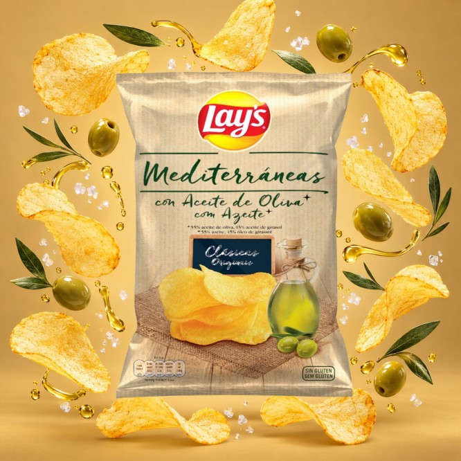 LAY�S� Sr�dziemnomorskie Chipsy z Oliwa z Oliwek 120g
