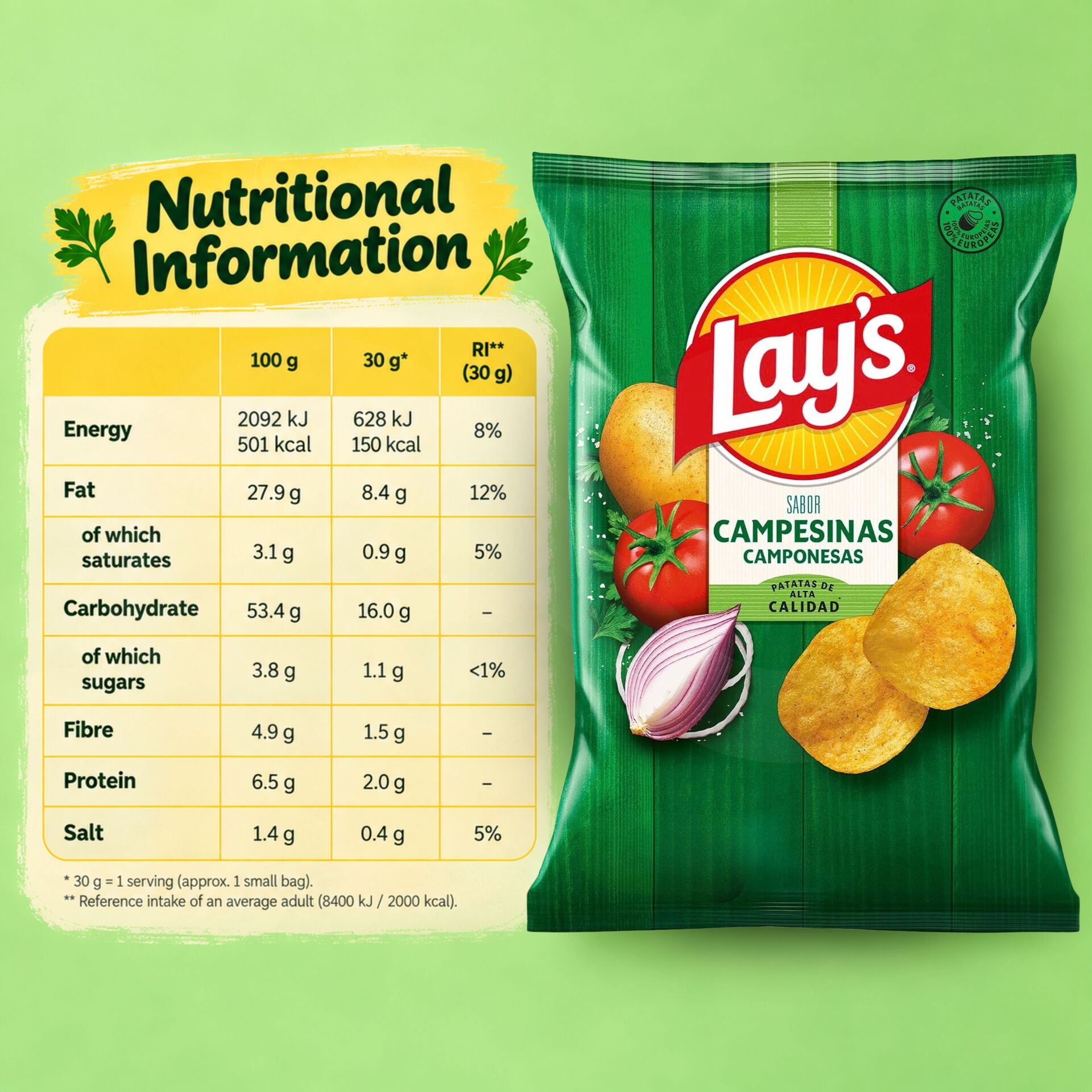LAY’S® Gusto Campagnolo 115g