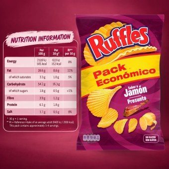 RUFFLES� Ham 200g
