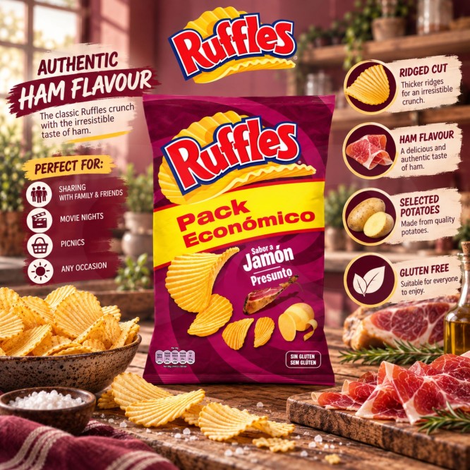 RUFFLES� Ham 200g