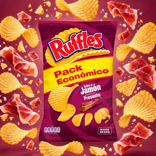 RUFFLES� Ham 200g