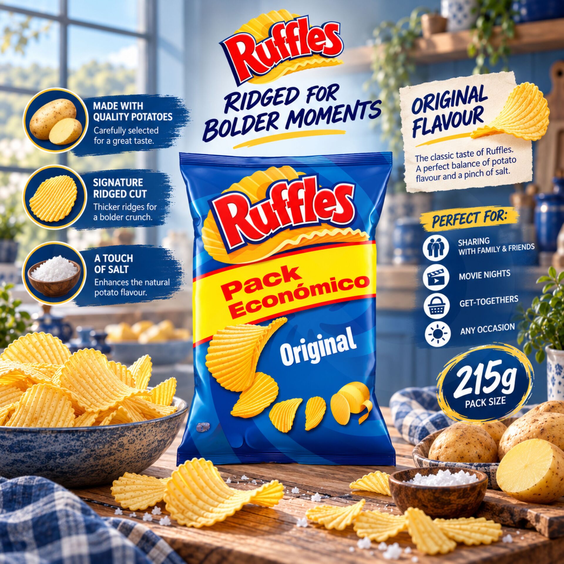 RUFFLES® Original 215g