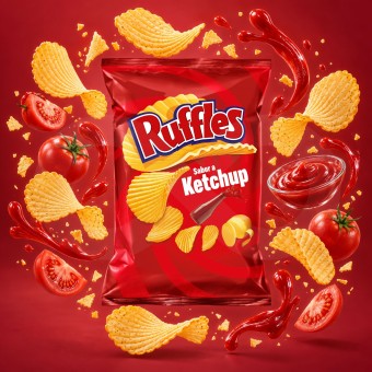 RUFFLES� Ketchup 115g