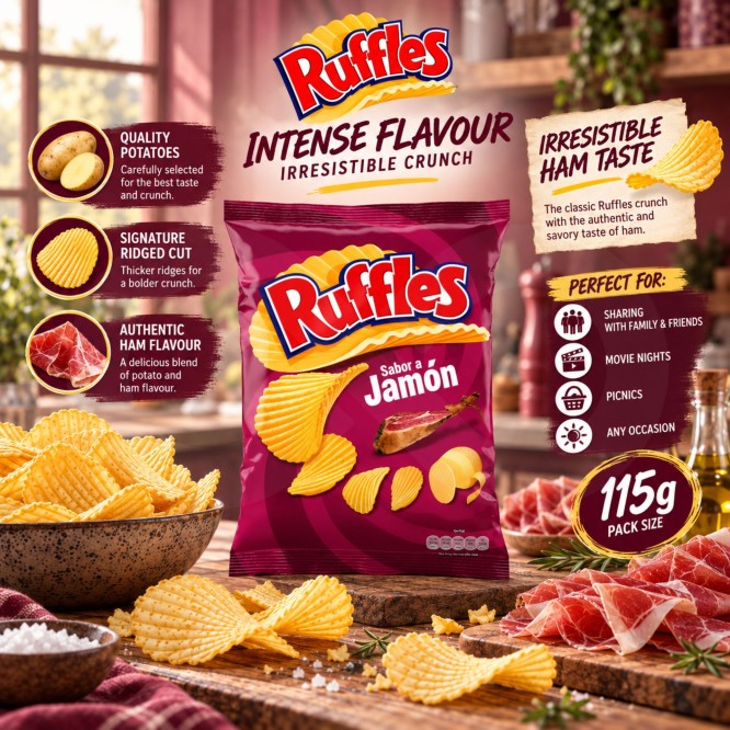 RUFFLES® Schinken 115g