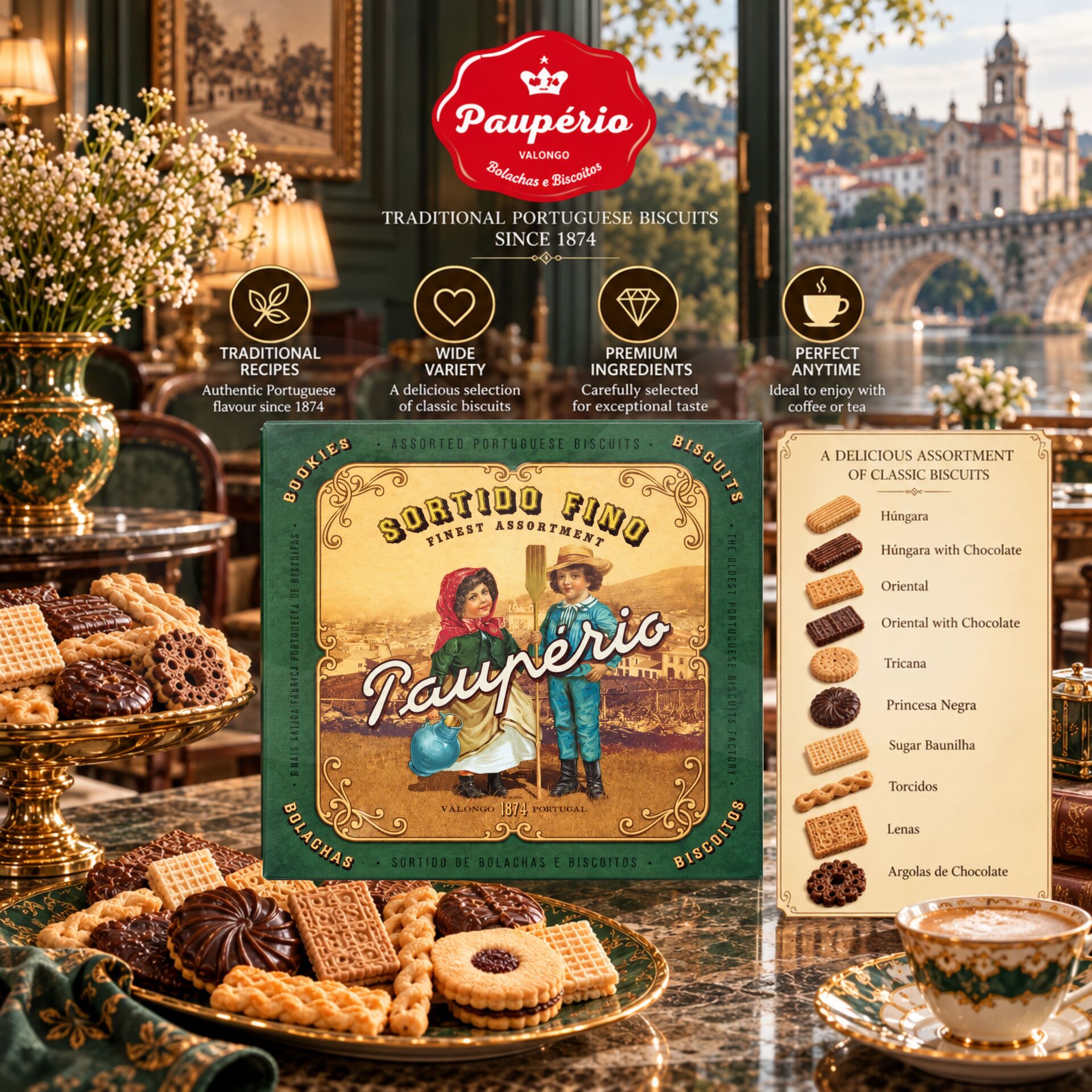 AUPÉRIO® Assortimento Fine di Biscotti 900gr