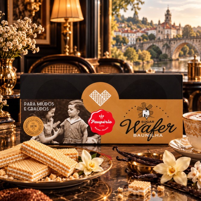 PAUPÉRIO® Wafel Waniliowy 35x35gr