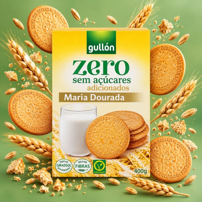 GULLÓN® Zero Golden Maria Biscuits 400gr