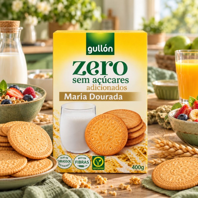 GULLÓN® Zero Golden Maria Biscuits 400gr
